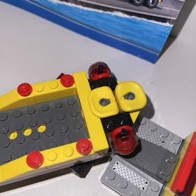 Lego #4643  CITY Power Boat Transporter. Complete. w/Minifigures & Instructions