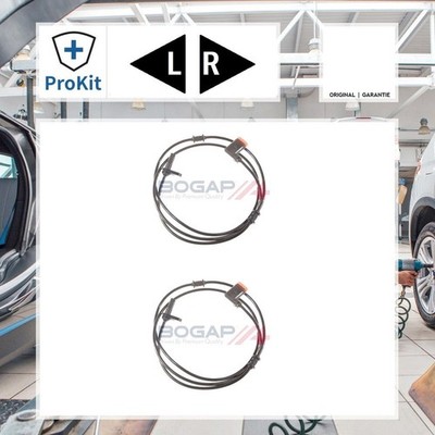 2x ORIGINAL  BOGAP Sensor, Raddrehzahl Hinten, Links, Rechts für Mercedes-Benz