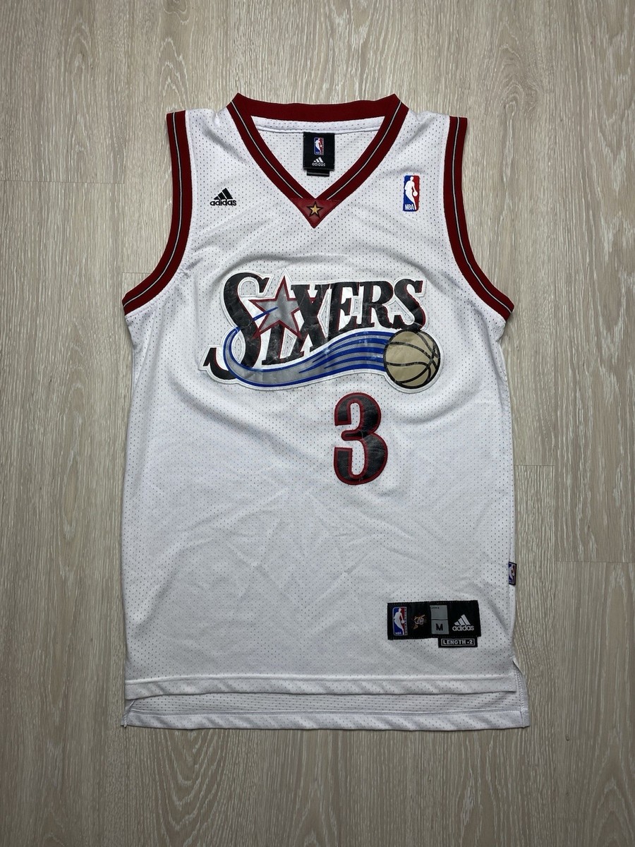 Adidas Allen Iverson #3 Philadelphia 76ers NBA Basketball Jersey