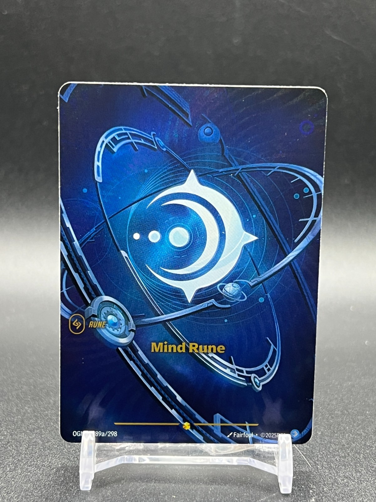 Mind Rune (Alternate Art) Foil 089a/298 Origins Riftbound League of Legends