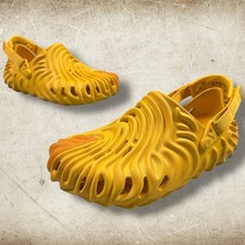 Salehe Bembury x Crocs Pollex Clog Men s Size 8 Yellow Designer Streetwear Rare