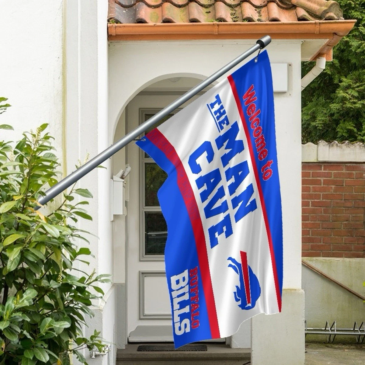 Buffalo Fans Football Team House Flag