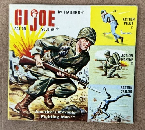 Vintage 1964 GI Joe Action Pilot Brochure Pamphlet