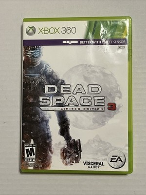 Dead Space 3 Limited Edition Better w/ Kinect Sensor (Microsoft Xbox 360, 2013)