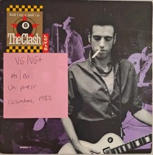 Clash Should I Stay Or Should I Go / Rush Vinyl Record 7" VG/VG+ 656667-7 1982