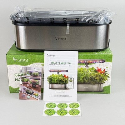 LetPot LPH-SE Senior Hydroponics Growing System 12 Pods Smart Indoor Garden