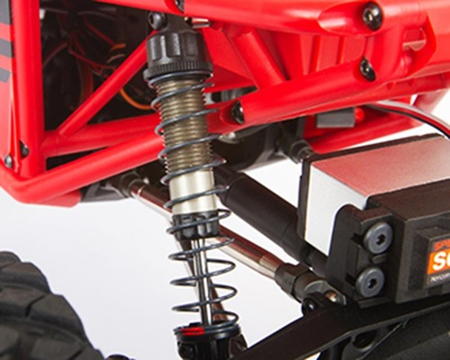 Axial Capra 1.9 4WS Unlimited Trail Buggy 1/10 RTR 4WD Rock Crawler (Black) - Picture 8 of 9