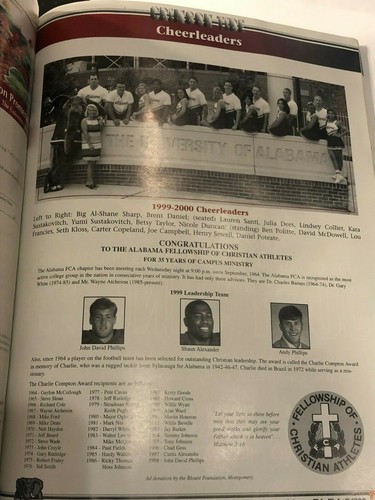 Vtg 1999 ALABAMA Football Illustrated Program Vs Tennessee Bryant-Denny Stadium - Foto 10 di 12
