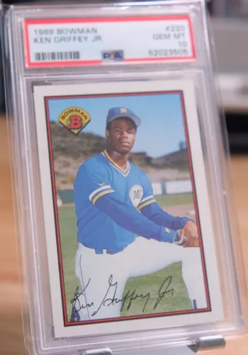 1989 Bowman Baseball KEN GRIFFEY JR RC #220 PSA 10 GEM MINT