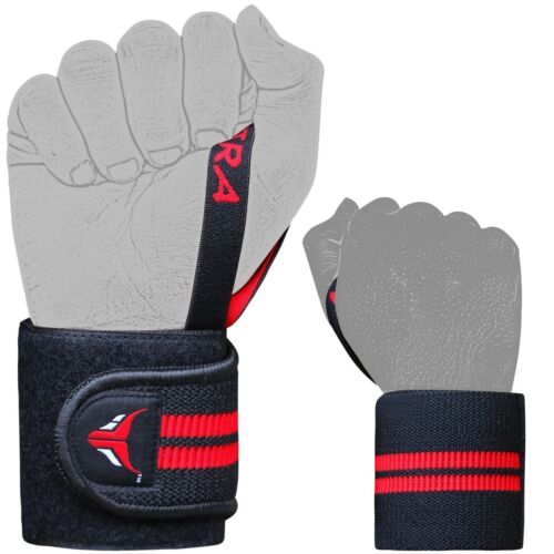 Mytra Fusion Wrist Wraps With Thumb Loop Elasticated SP1 For Training Workout - Picture 10 of 11