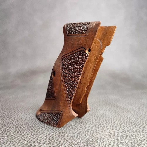 New CZ Shadow 2 Grips Engraved Walnut Wood Gun grip Handcrafted Rare handmade - Picture 2 of 10