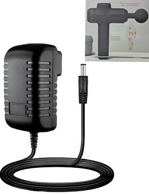 AC DC Adapter For Sharper Image 2437599 Power Percussion Tissue Massager