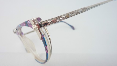 Zeiss Markenfassung Brille Damenbrillen Pilotenform bunte Brillengestelle Gr/L - Bild 3 von 4