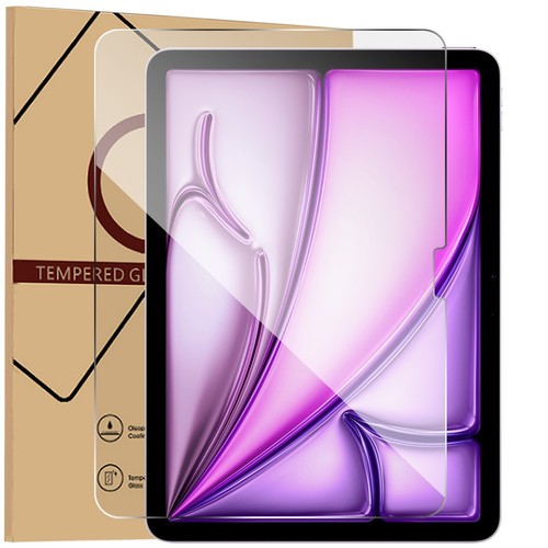 Pour iPad Air 11 Air 13 M3 M2 (2024-2025) iPad Pro 11 iPad Pro 13 Verre Trempé - Photo 2/13