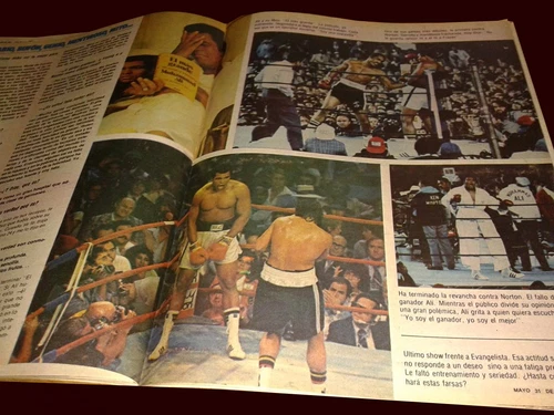 MUHAMMAD ALI "The Greatest" CASSIUS CLAY - El Grafico magazine Argentina 1977 - Picture 5 of 6