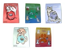 Kitty Cuddle Socks SUPER SOFT 1 Pair Fuzzy Dog / Cat Lover 4-10 Red Purple Green