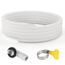 Air Conditioner Drain Hose Kit Plastic Tubing for AC Condensate Flexible&Dura...