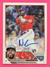 2023 Topps Chrome Update Narciso Crook RC Rookie Autograph #RA-NC Red Sox
