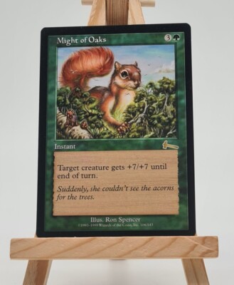 Might of Oaks Urza´s Legacy Magic Karte MTG englisch (Macht der Eichen) 106/143