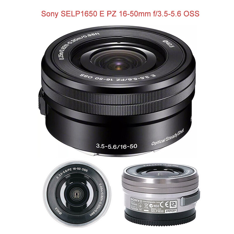 Sony E PZ 16-50mm f/3.5-5.6 OSS SELP1650 for A6400 A6500 A6600 NEX