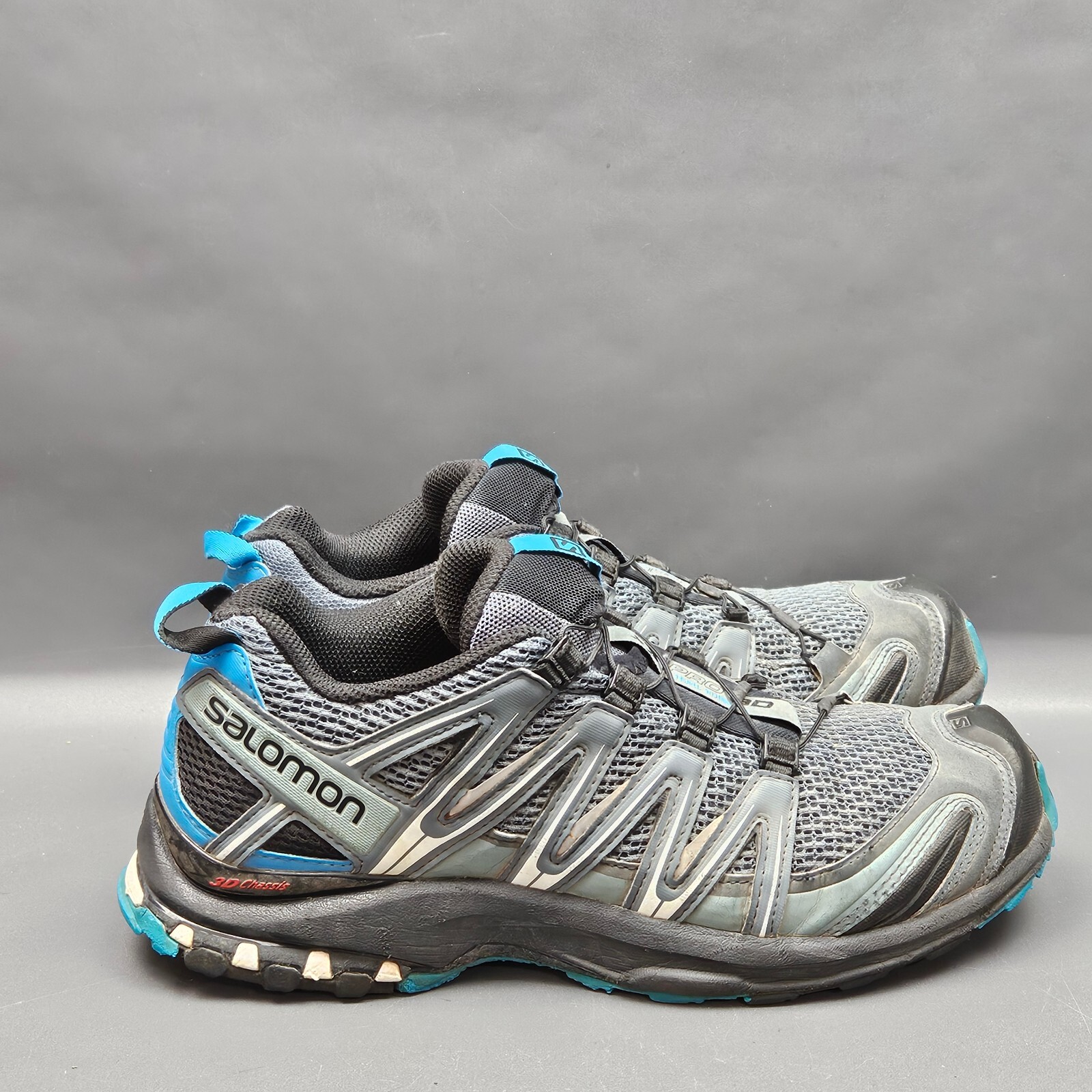 Scarpe da trail running Salomon XA Pro 3D da uomo taglia 9 5 grigio blu sneakers sportive
