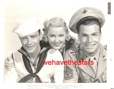Vintage Buster Crabbe Mary Carlisle LADY BE CAREFUL '36 Publicity Portrait