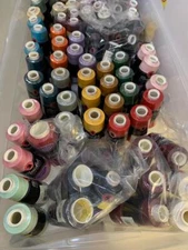 MAXI-LOCK Serger Thread Cones Various Colors 3000 Yards Each Cone