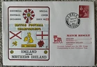 England v Northern Ireland Football Championships 1980 Dawn First Day Cover