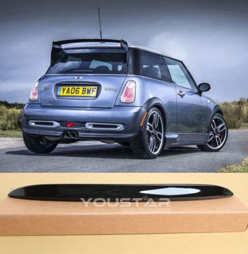 UK STOCK BIG COMBO GLOSS BLACK out trim set for MINI Cooper S JCW R50 R52 R53 - Picture 9 of 15