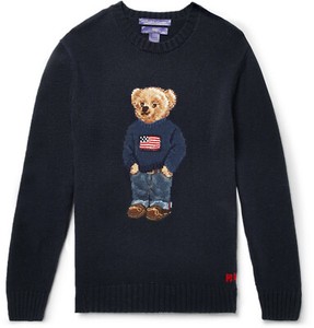 polo bear cashmere sweater