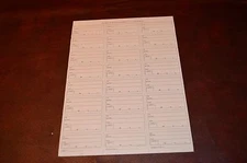 Bundle 100 sheets Auction Clerking Tickets Receipts Auctioneer 2400 Tickets!