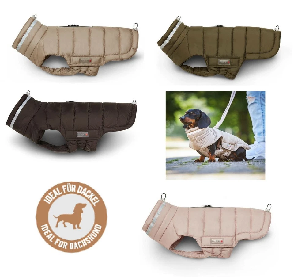 Wolters Steppjacke Cosy für Dackel versch. Größen und Farben