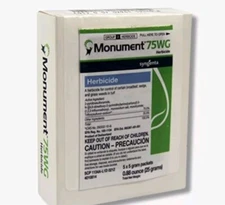 Monument 75WG Herbicide 5x5gm Packets- Trifloxysulfuron Post Emergent 