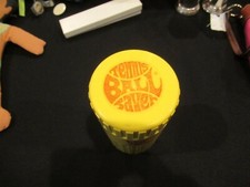 Tennis Ball Saver, pressure sealed plastic tennis ball jar, c. 1970s