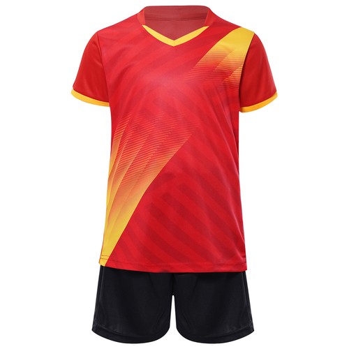 Kid Boy Sports Sets Contrast Graphic Print T-shirt With Shorts Jogging Tracksuit - Picture 31 of 64