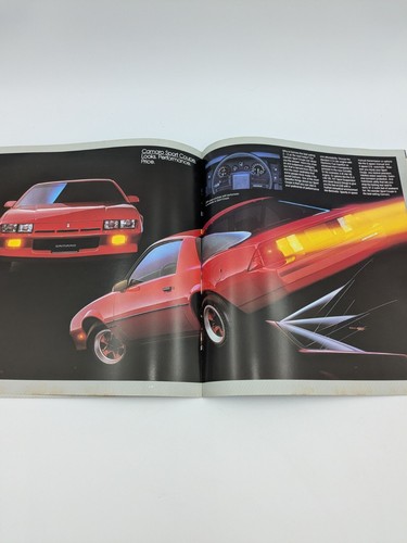 Original 1984 Chevrolet Camaro Dealer Sales Brochure 15pgs Full Color Booklet - Picture 6 of 10