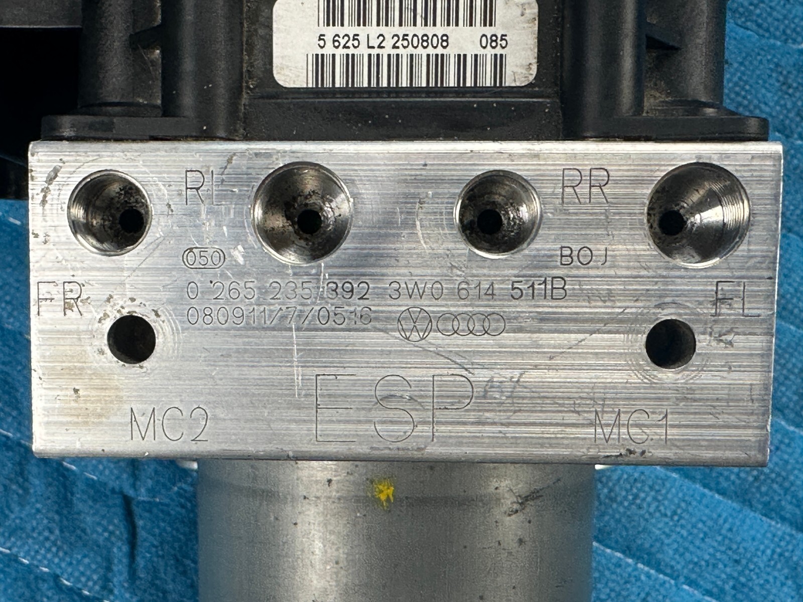 Bentley Continent Flying Spur ABS Anti-Lock Brake Pump Module 29k 2006-2012 OEM