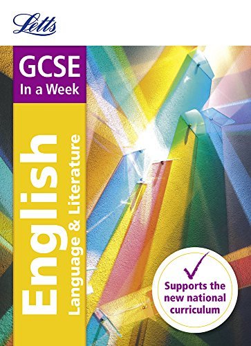GCSE English In a Week (Letts GCSE 9-1 Revision Success)-Letts GCSE, Ian Kirb - Picture 1 of 1