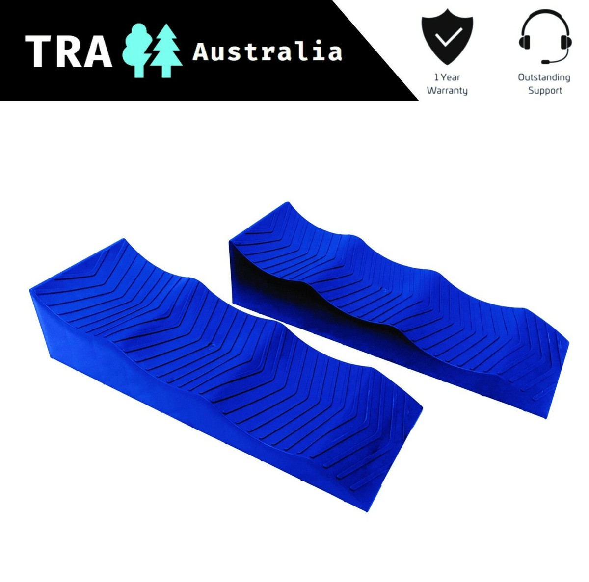 3 Level Ramp Leveling Ramps Pair Of 3-Stage Levelling Ramps For Caravan, RV ...