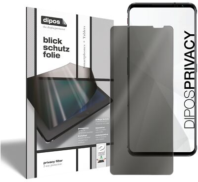 2x Blickschutzfolie für nubia Red Magic 6 Pro 9H Schutzfolie Sichtschutz Folie