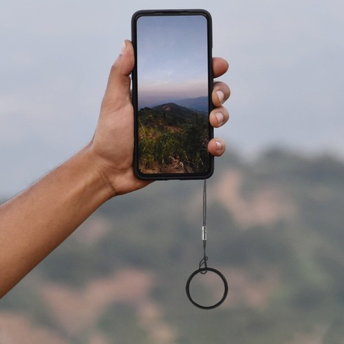 10 Pcs Phone Case Ring Buckle Mobile Short Strap Finger Camera Lanyard - Photo 12/12