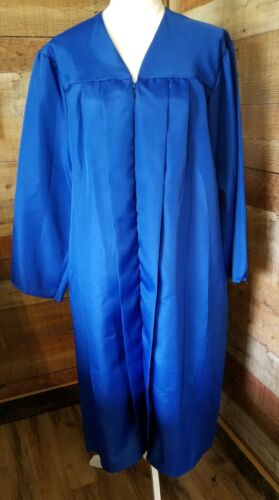 Graduation Choir Costume Robe Gown Royal BLUE by J