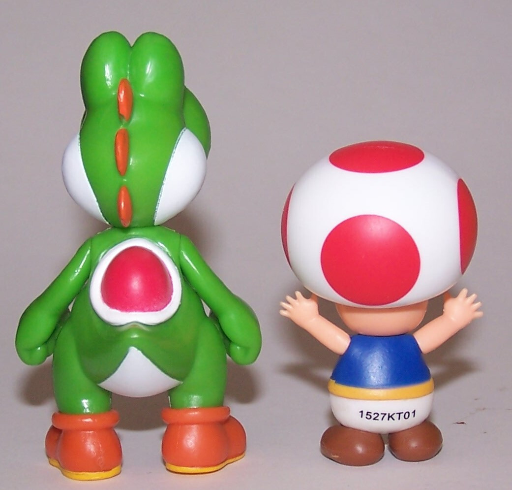 2 Super Mario Jakks World of Nintendo Green Yoshi 2.5