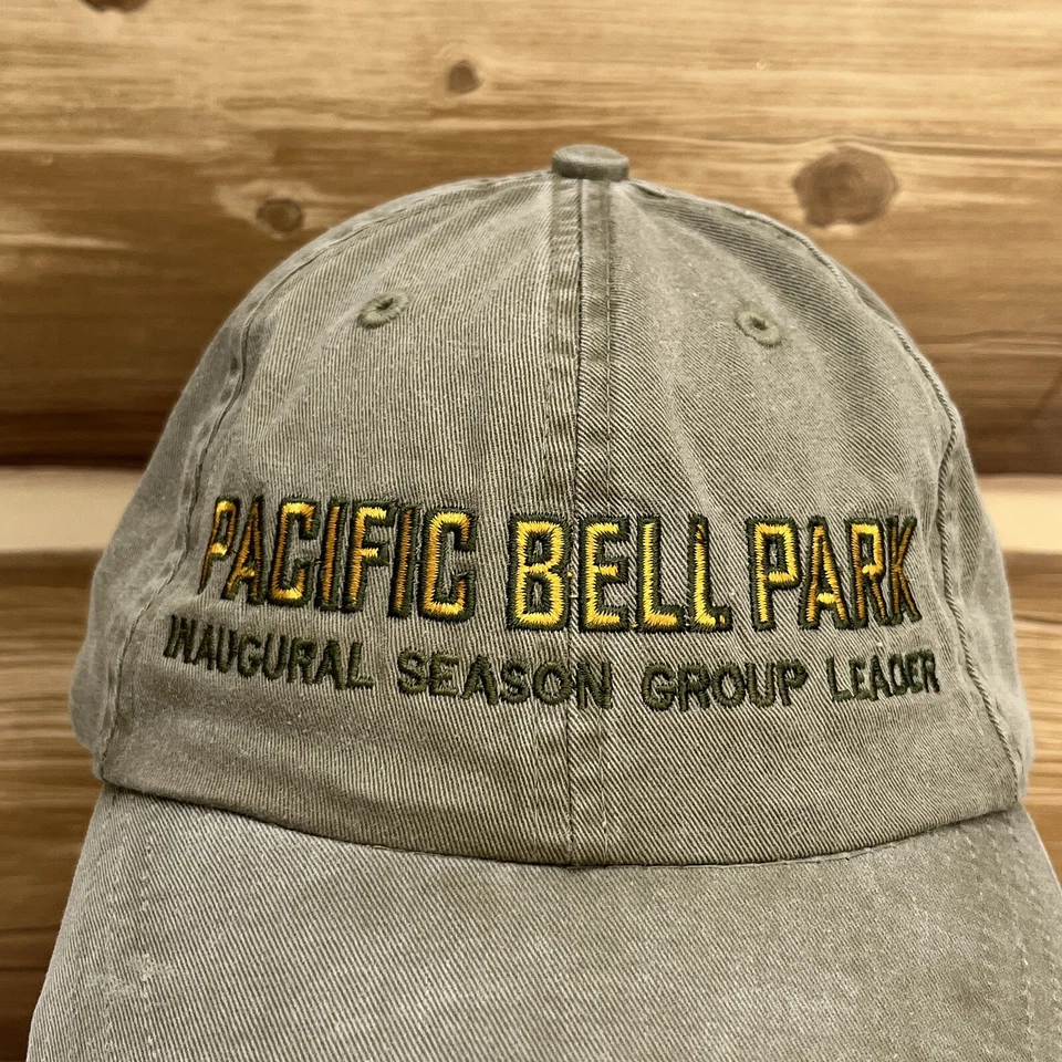 Pacific Bell Park Inauguration Gorra Correa Trasera Caqui Exterior Casual Adj Hombres Foto 2 de 4