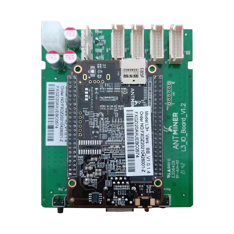 Bitmain Antminer L3+ A3 D3 Control Board Miner Dogecoin LTC L3_IO_Board_V1.2 NEW - Image 4 of 4