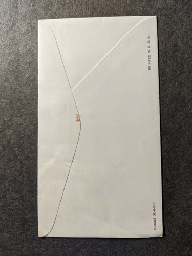 APO 09227 KAISERSLAUTERN, GERMANY 1989 Army Cover 1/7th ADA Officer's Mail - Picture 2 of 2