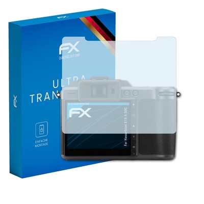 atFoliX 3x Displayschutzfolie für Hasselblad X1D II 50C Schutzfolie klar Folie