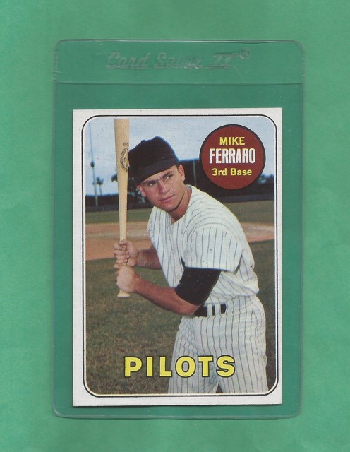 1969 Topps Seattle Pilots Mike Ferraro # 83 NM-MT Low Pop!!