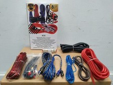 Complete 1500W 8 Gauge Car Amplifier Installation Wiring Kit