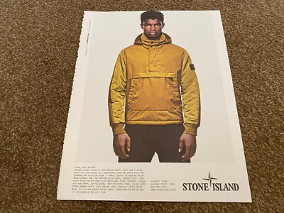 VBK3 WERBUNG 11X8 STONE ISLAND ANORAK IN REPS NYLON